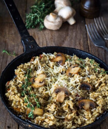 Bobby Flay Mushroom Risotto