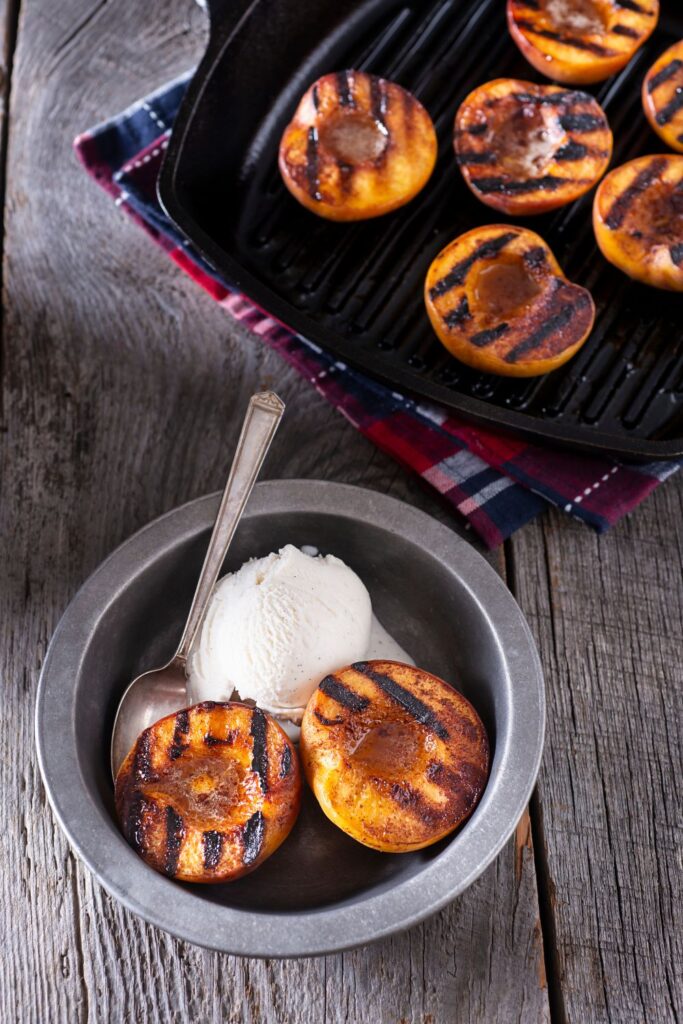 Bobby Flay Grilled Peaches