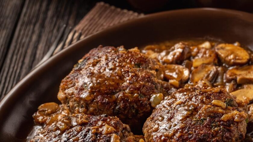 Bobby Flay's Salisbury Steak Recipe