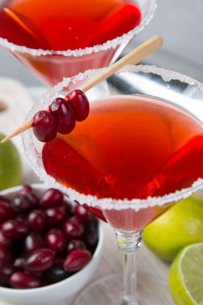 Bobby Flay Cranberry Martini