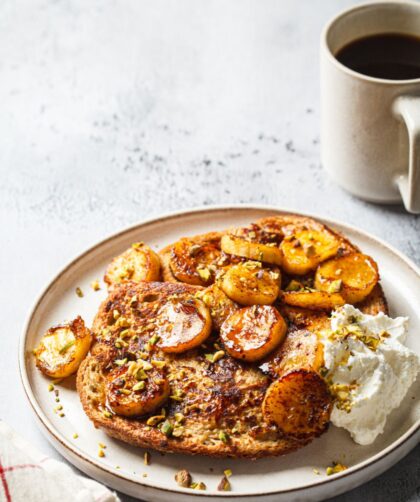 Bananas Foster French Toast