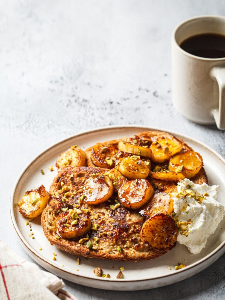 Bobby Flay Bananas Foster French Toast