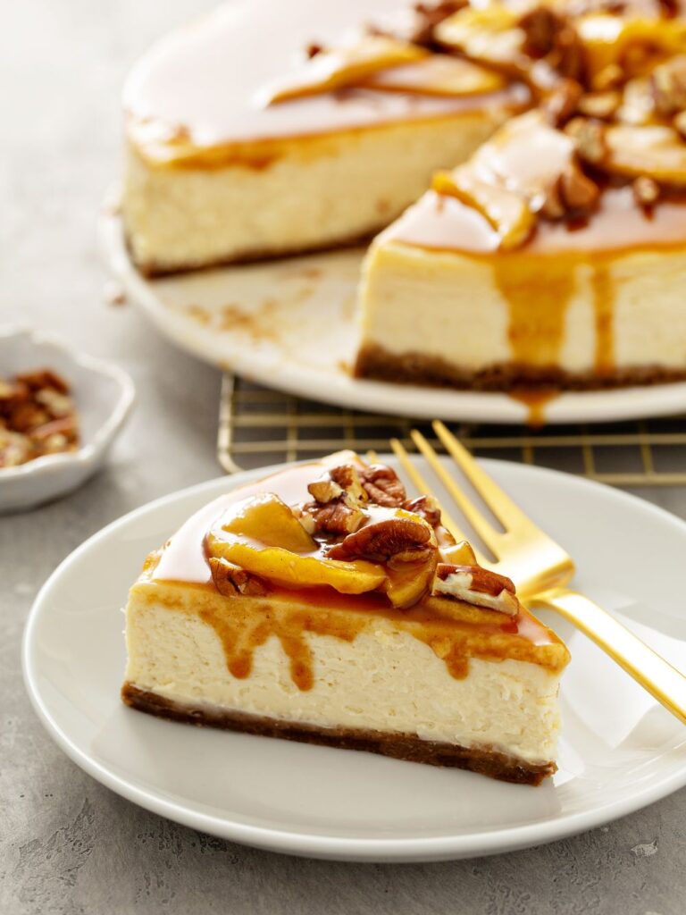 Bobby Flay Caramel Apple Cheesecake