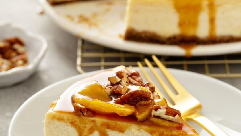 Bobby Flay Caramel Apple Cheesecake