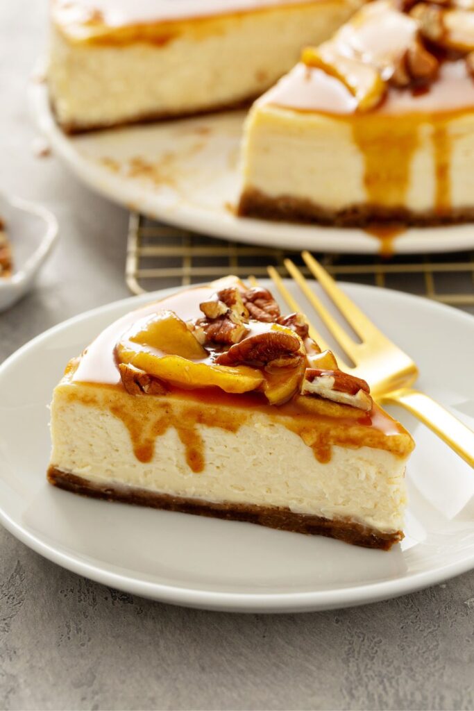 Bobby Flay Caramel Apple Cheesecake