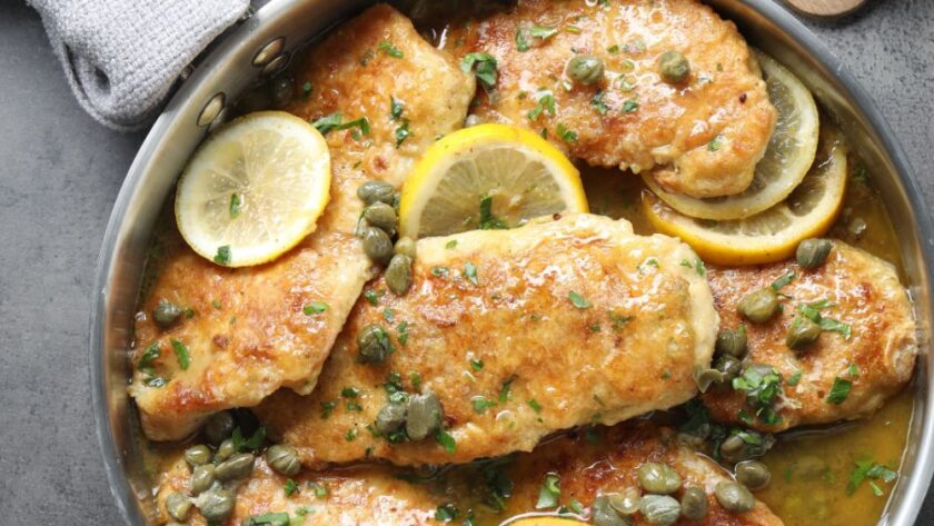 Bobby Flay Chicken Piccata