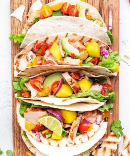 Bobby Flay Chicken Tacos