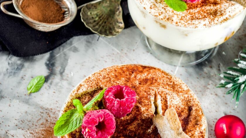 Bobby Flay Gingerbread Trifle