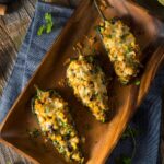 Bobby Flay Stuffed Poblano Peppers