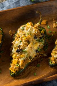 Bobby Flay Stuffed Poblano Peppers - Bobby Flay Recipes