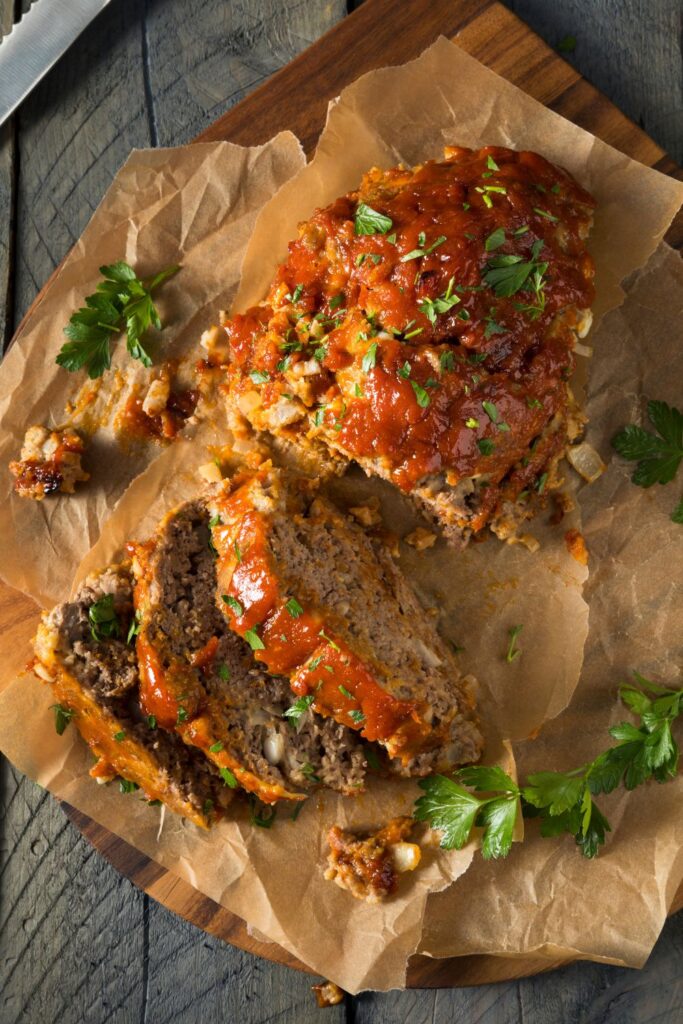 Bobby Flay Balsamic Meatloaf