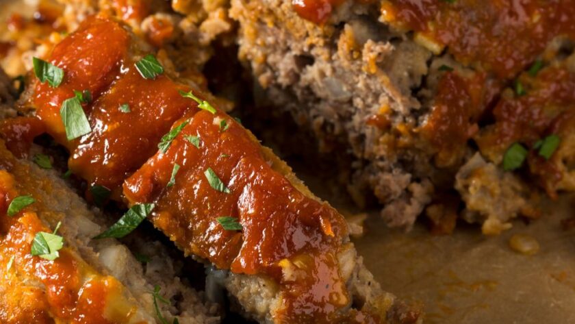 Bobby Flay Balsamic Meatloaf