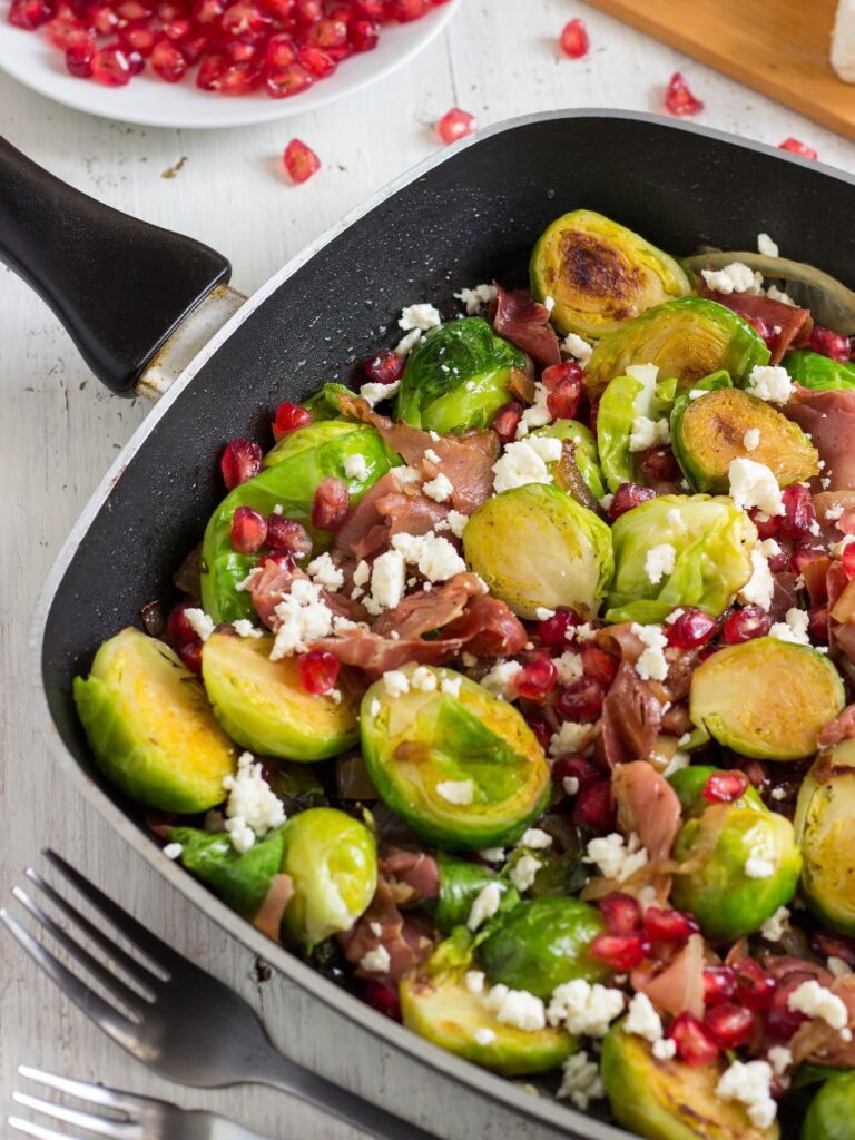 Bobby Flay Brussels Sprouts With Pomegranate