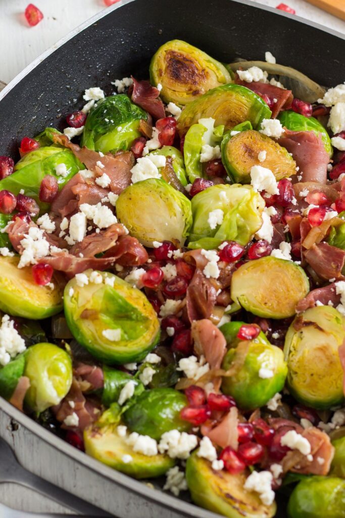 Bobby Flay Brussel Sprouts Pomegranate