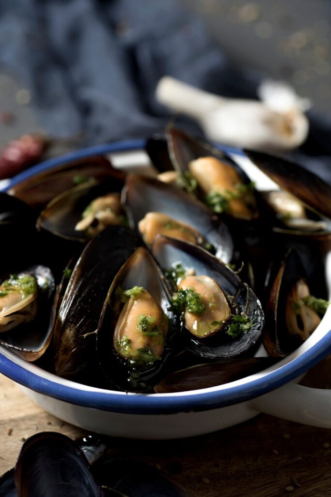 Bobby Flay Mussels