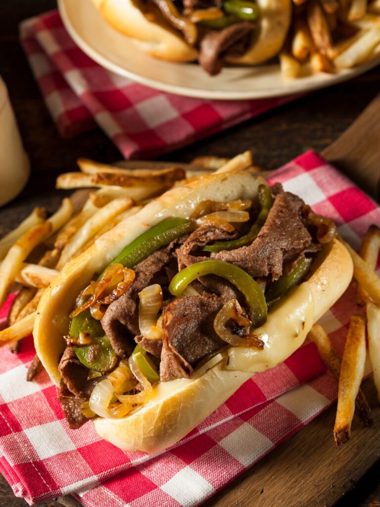 Bobby Flay Philly Cheesesteak