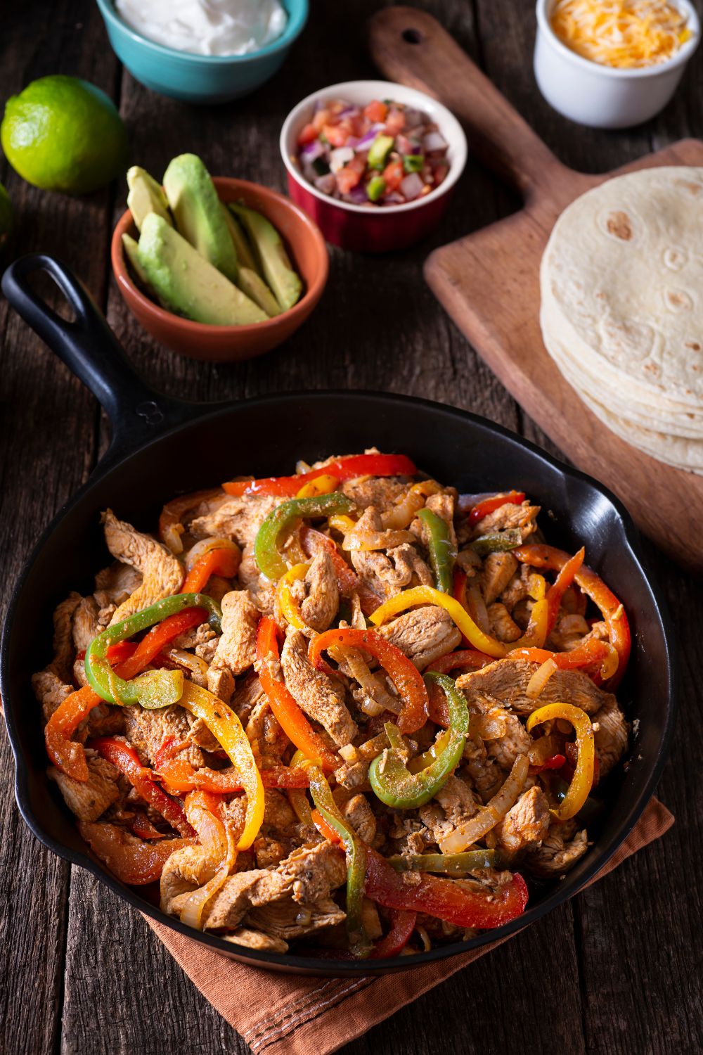 Bobby Flay Chicken Fajitas