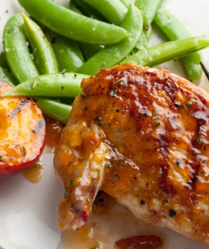 Bobby Flay Peach Chicken