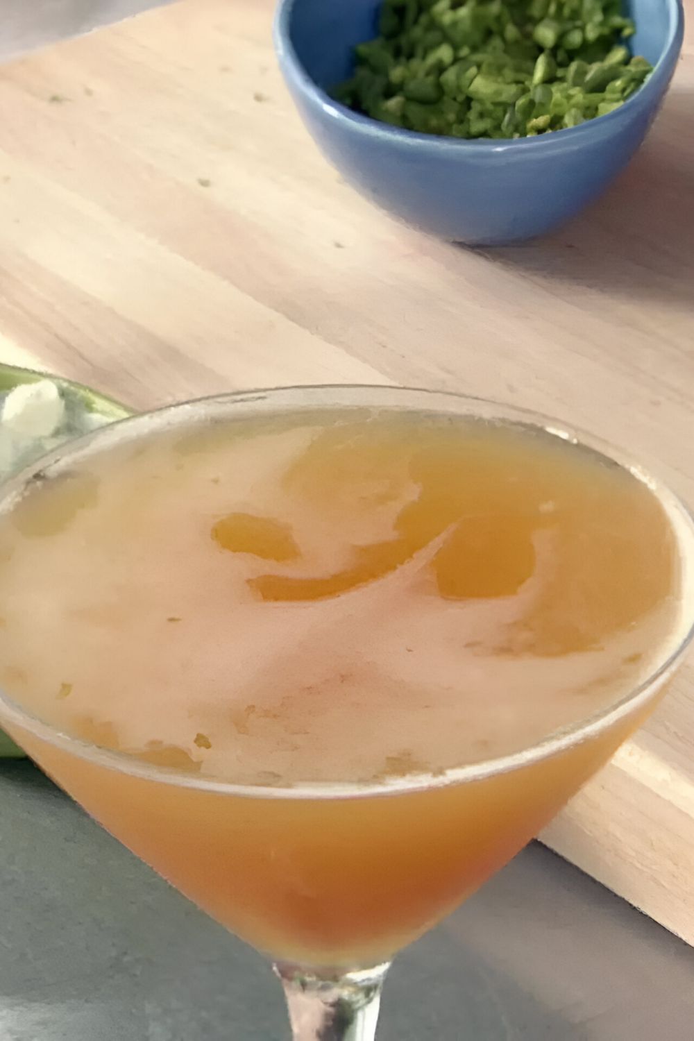 Apricot Vodka Martini