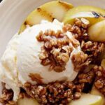 Apple Crumble with Vanilla Ice Cream