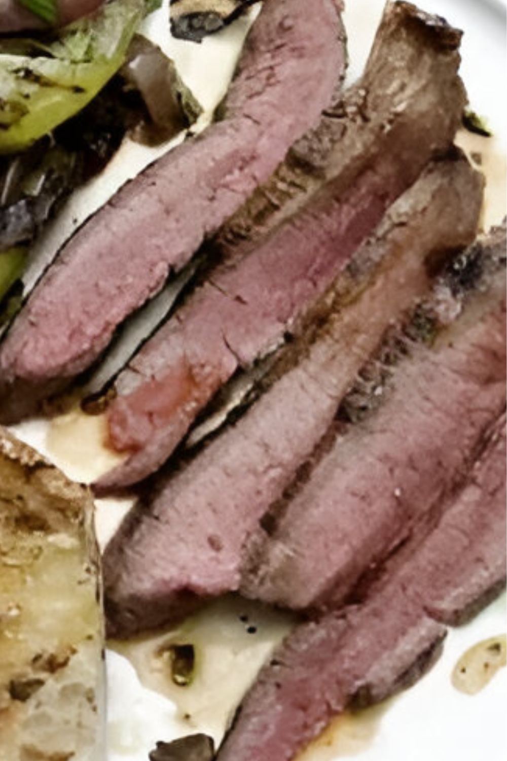 Adobo Grilled Veal Flank Steak