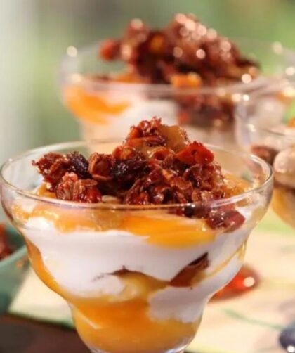 Apricot-yogurt Parfait With California Granola