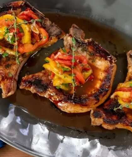 Bobby Flay Grilled Pork Chops​