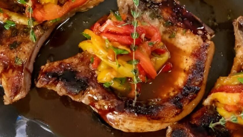 Bobby Flay Grilled Pork Chops​