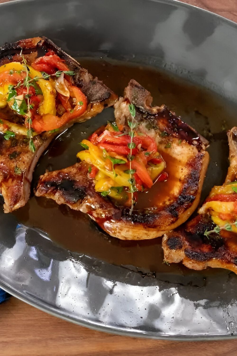 Bobby Flay Grilled Pork Chops​