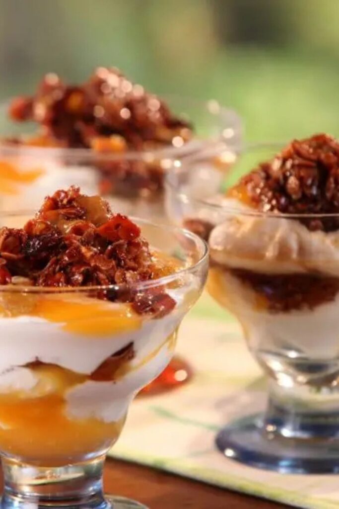 Apricot-yogurt Parfait With California Granola