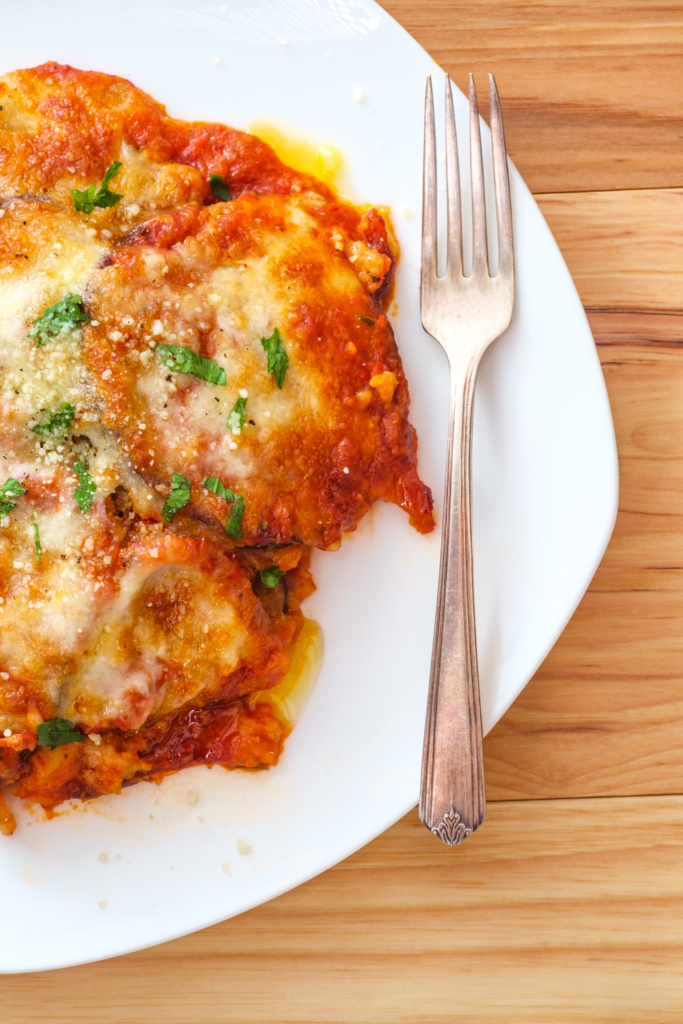 Bobby Flay Eggplant Parmesan​