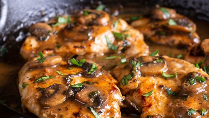 Bobby Flay Chicken Marsala​