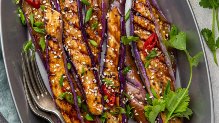 Grilled Japanese Eggplant