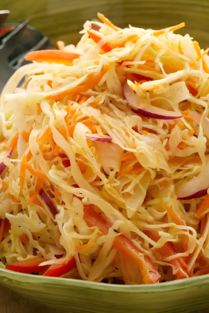 Coleslaw with Cumin-Lime Vinaigrette