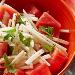 Jicama and Watermelon Salad