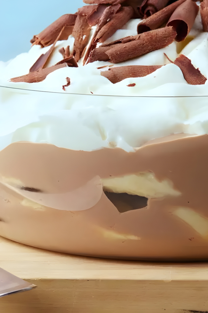 Milk Chocolate Banana Pudding