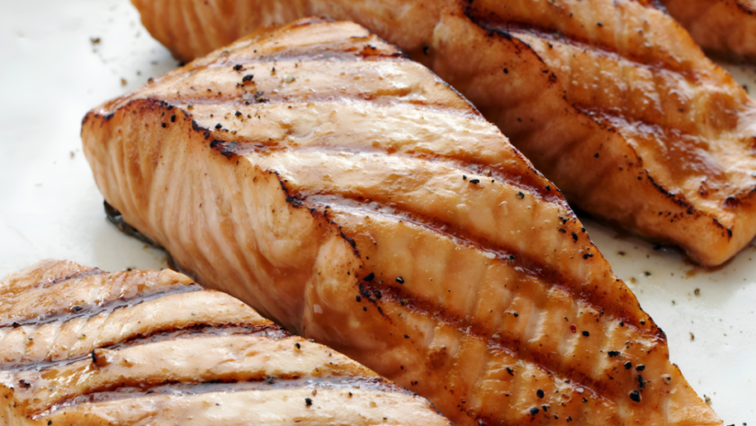 Miso-Ginger Marinated Grilled Salmon