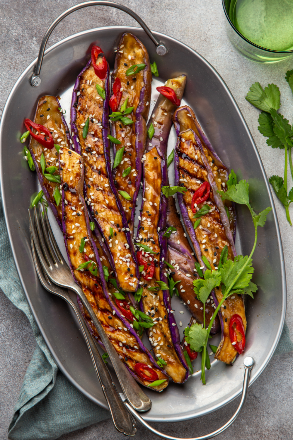 Grilled Japanese Eggplant