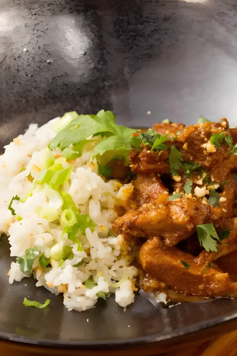 Chicken Curry with Coconut Rice