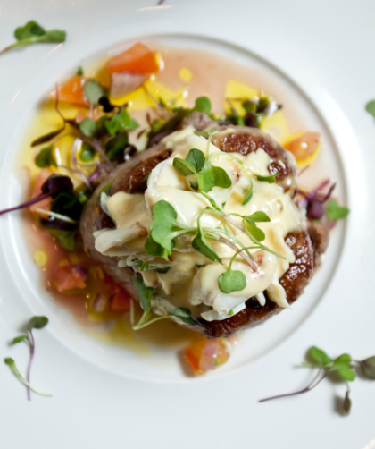 Grilled Filet with Blue Cheese Butter