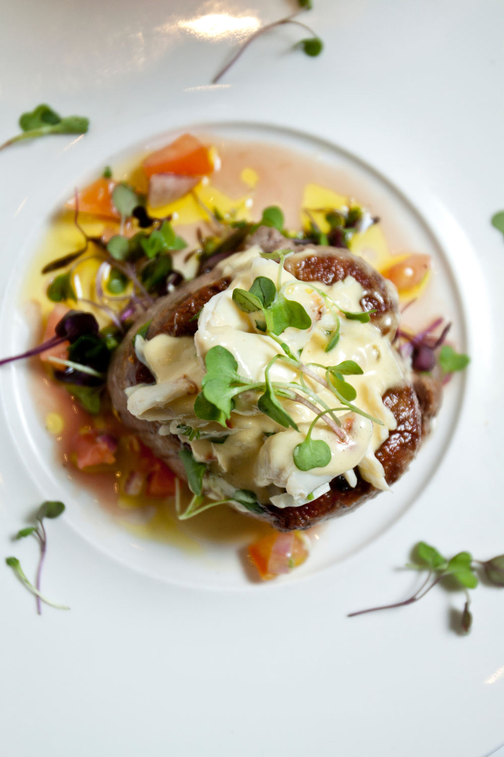 Grilled Filet with Blue Cheese Butter