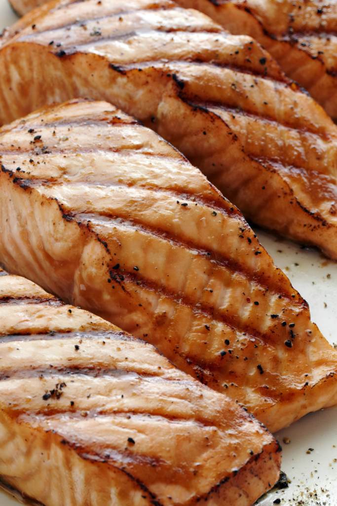 Miso-Ginger Marinated Grilled Salmon