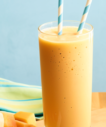 Papaya-Banana Smoothie