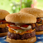 Pimiento Cheese-Bacon Burger