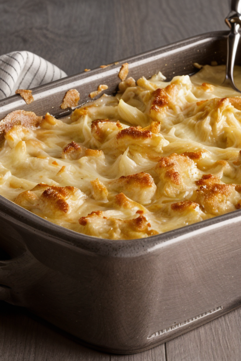 Cauliflower-Goat Cheese Gratin