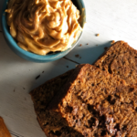 Espresso-Chocolate Chip Banana Bread with Espresso-Cinnamon Butter