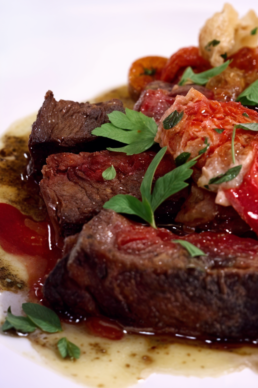 Grilled Rib-eye with Fra Diavolo Lobster Relish