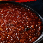 Pinto Beans with Burnt Ends