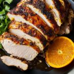 Bobby Flay Brined Turkey Breast with Spanish Spice Rub and Sour Orange Sauce