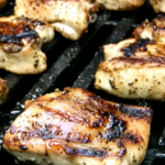 Bobby Flay Rosemary Bricked Grilled Chicken